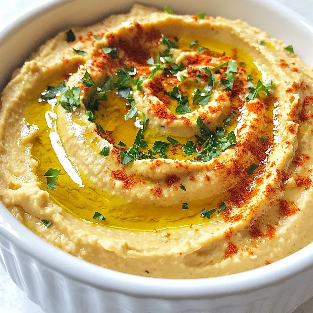 Roasted Garlic Hummus Flavorful and Simple Recipe