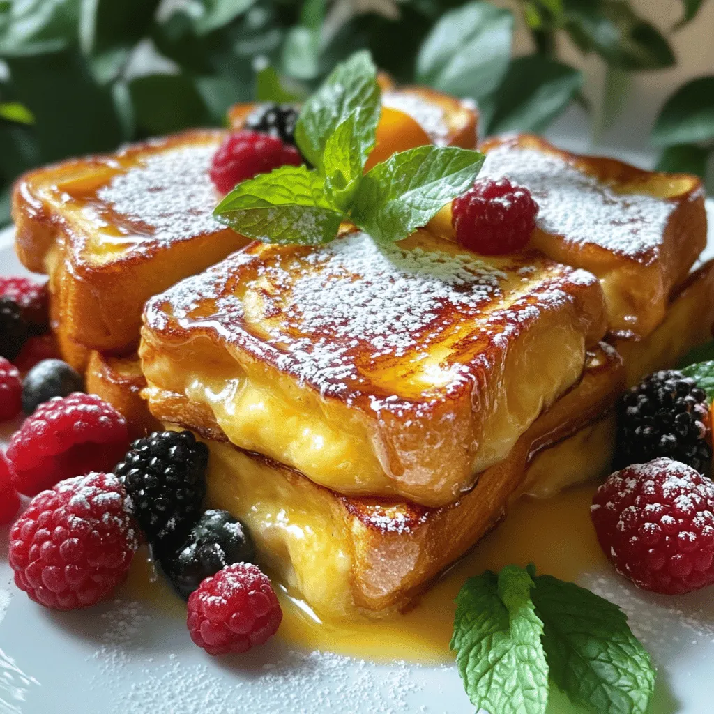 Vanilla Bean Crème Brûlée French Toast Delight