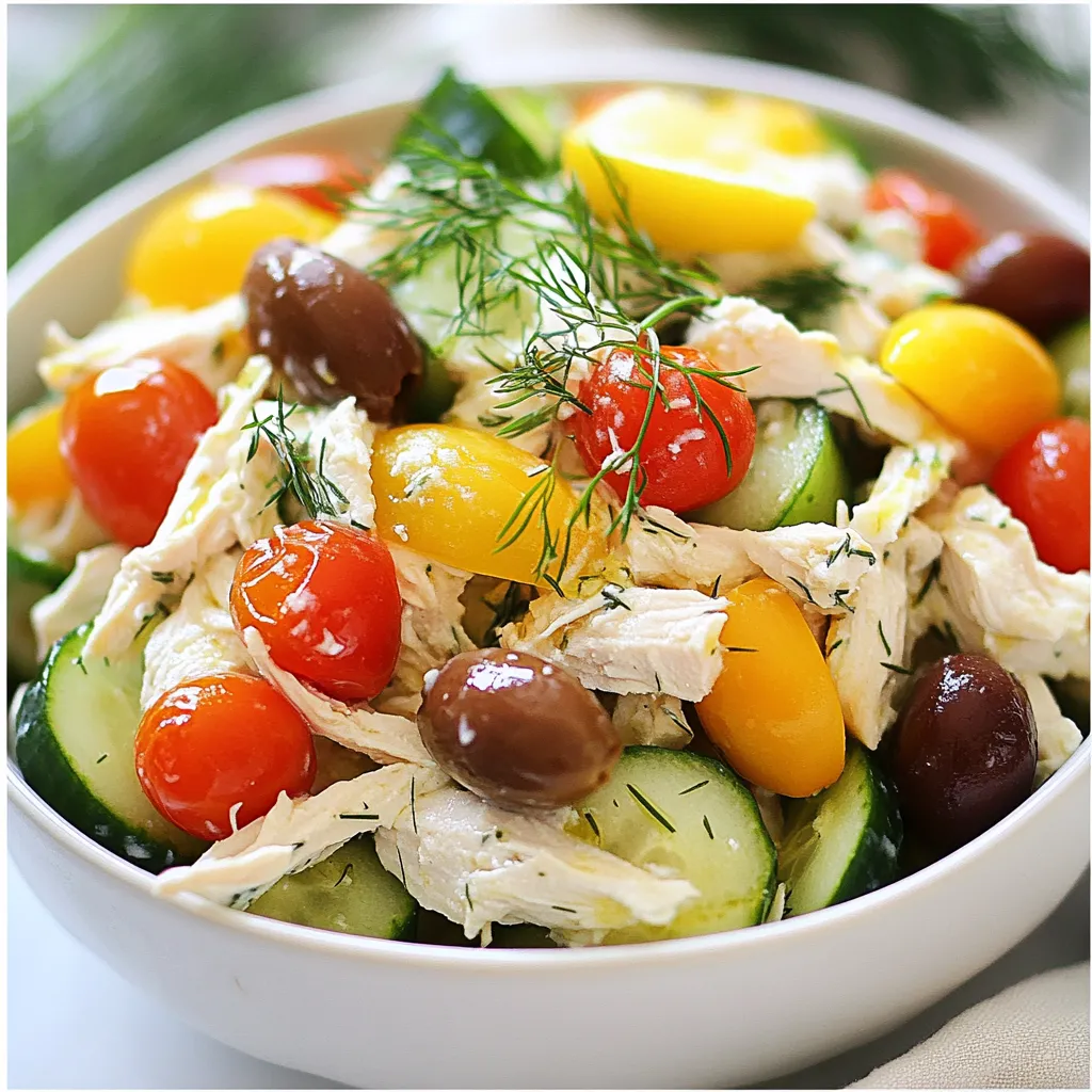 Greek Yogurt Chicken Salad Healthy and Tasty Meal