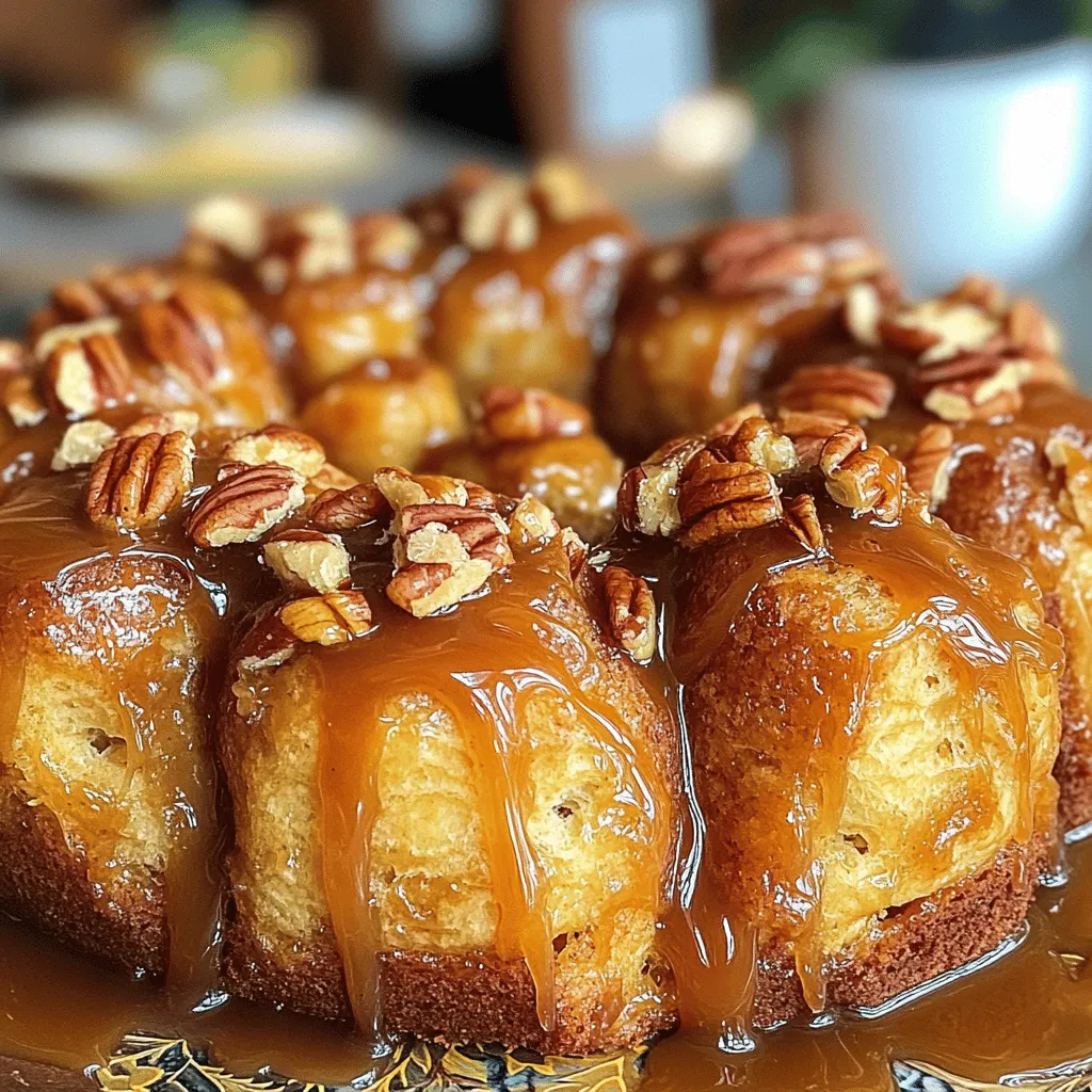 Caramel Pecan Monkey Bread Irresistible Treat Recipe