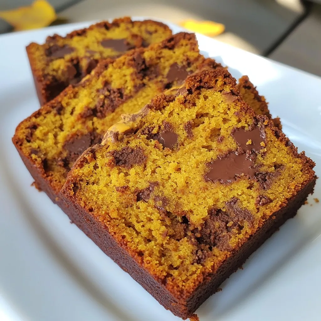 Chocolate Chip Pumpkin Bread Tasty and Simple Recipe