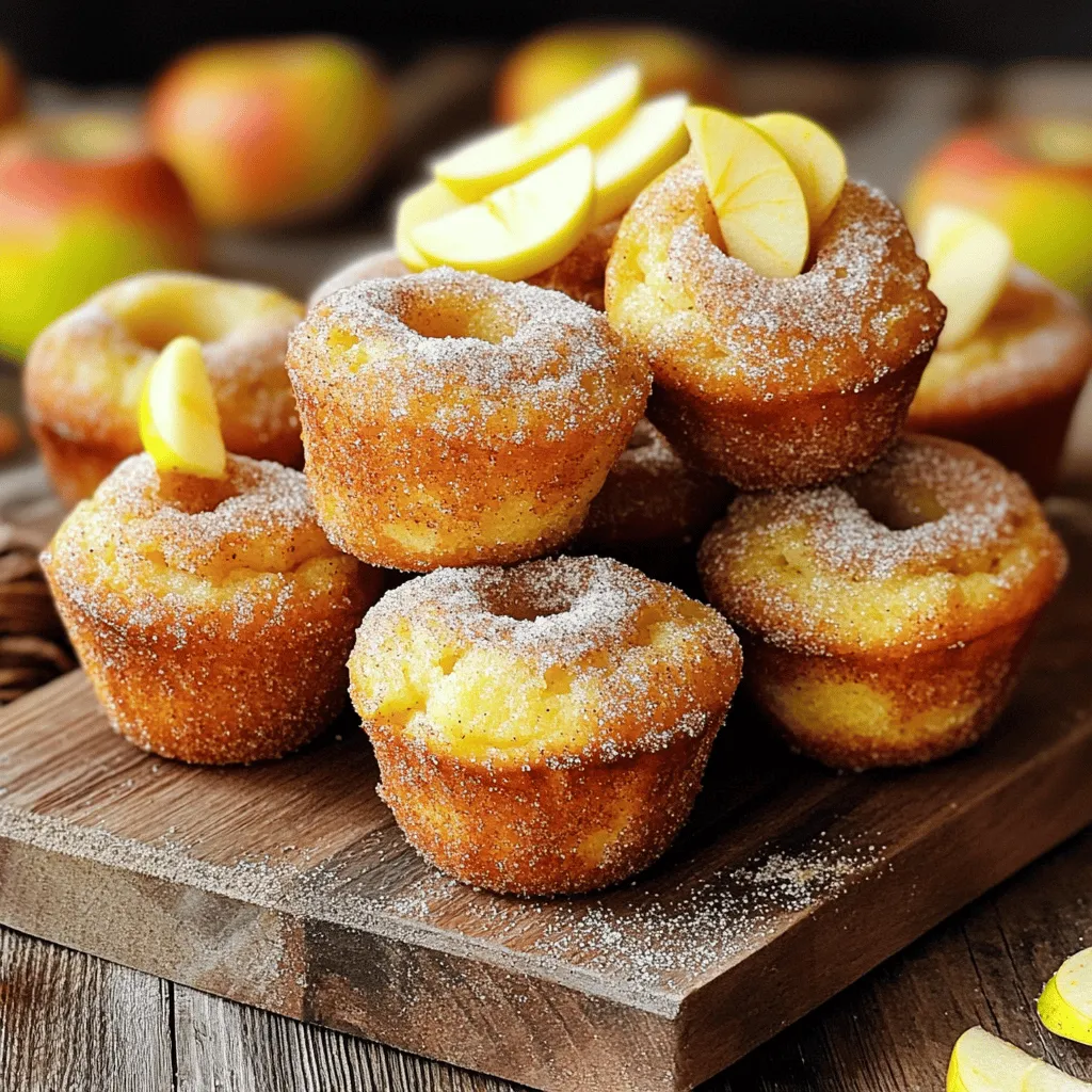 Apple Cider Donut Muffins Tasty and Simple Recipe