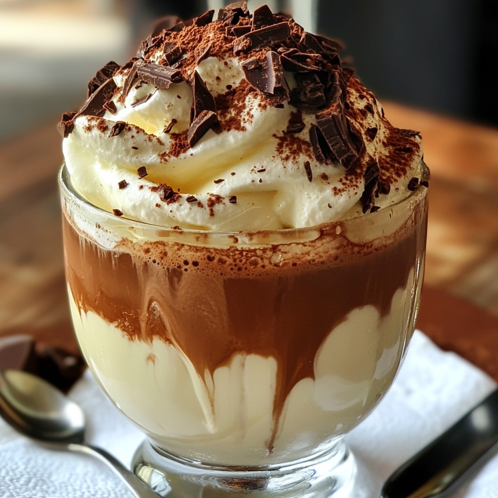 Chocolate Dalgona Whipped Coffee Delight to Savor
