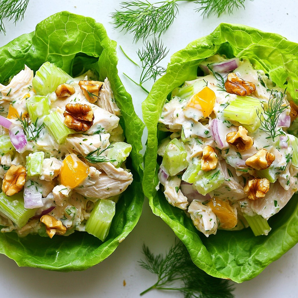 Greek Yogurt Chicken Salad Wraps Fresh and Easy Meal