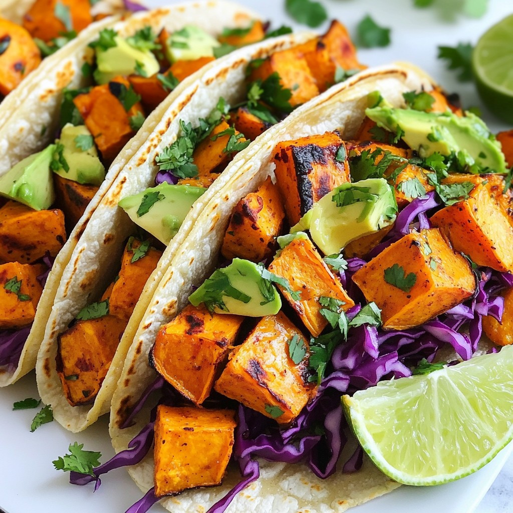 Honey Chipotle Sweet Potato Tacos Tasty and Flavorful
