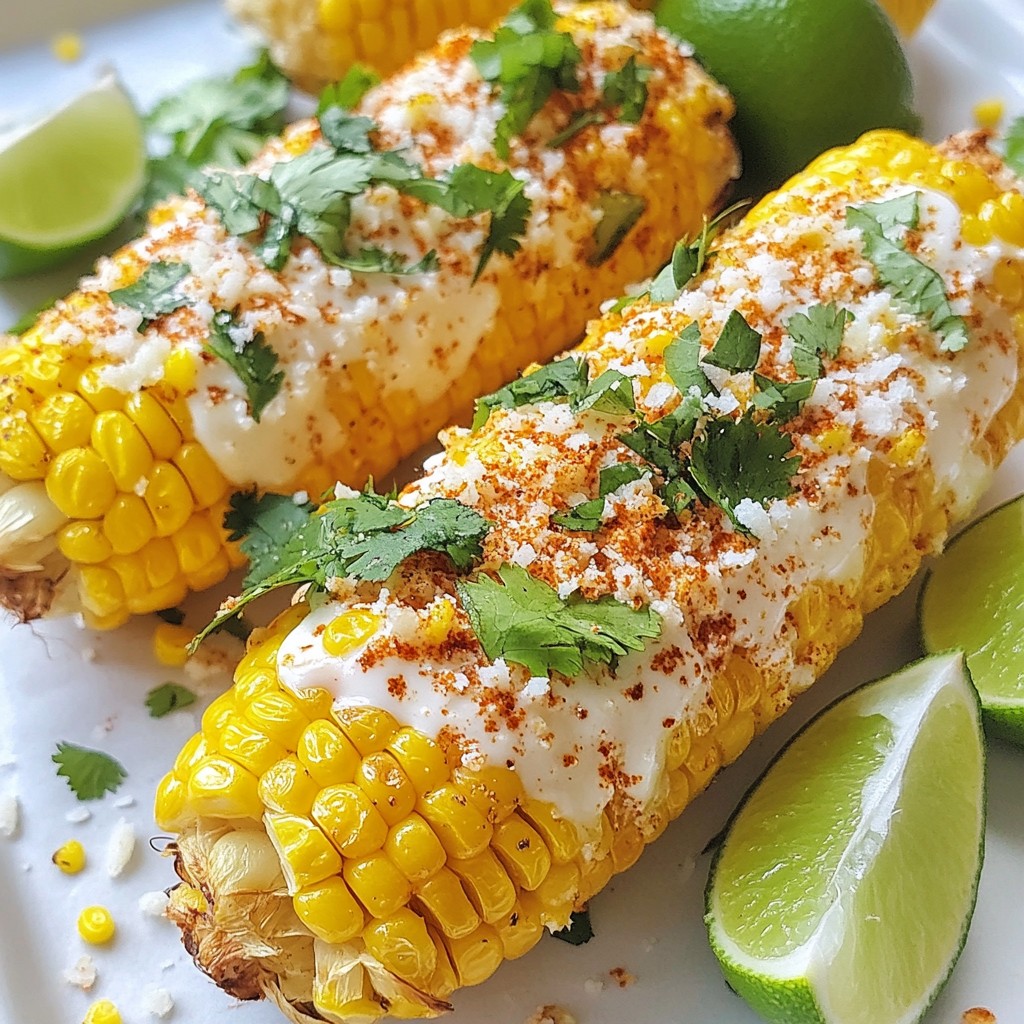 Savory Grilled Corn on the Cob Flavorful Summer Dish