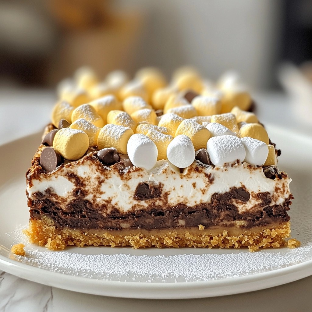 S’mores Brownie Pie Tasty Dessert for Everyone