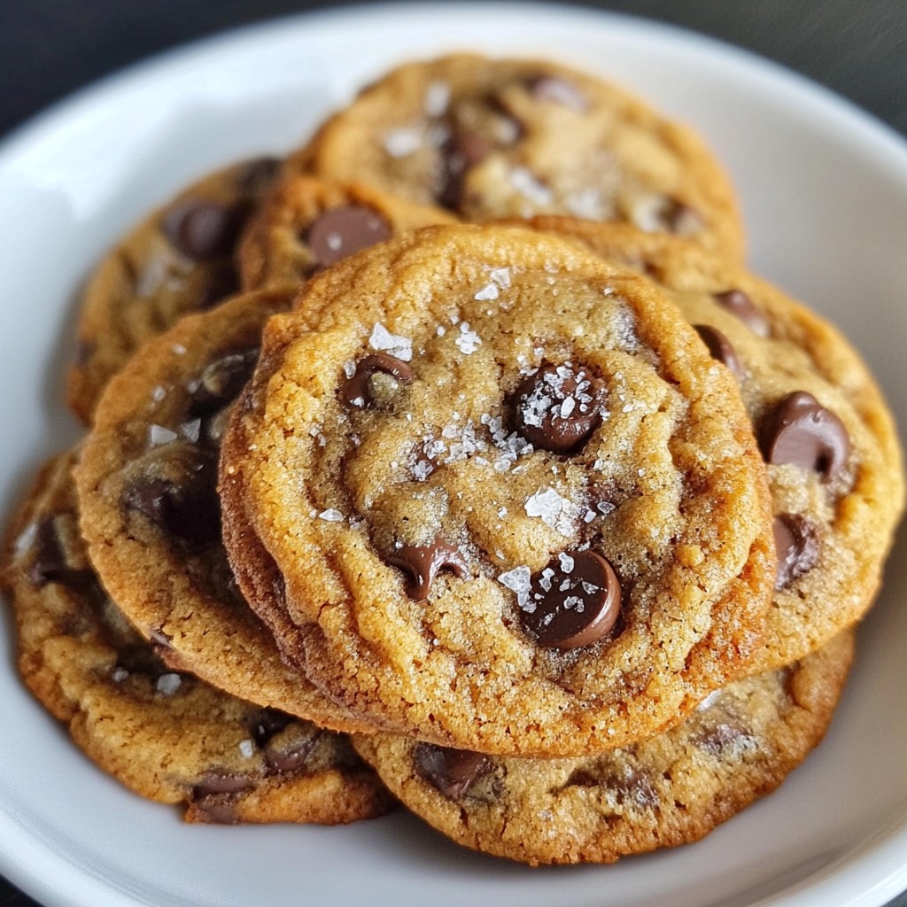 Tahini Chocolate Chip Cookies Delightfully Easy Recipe
