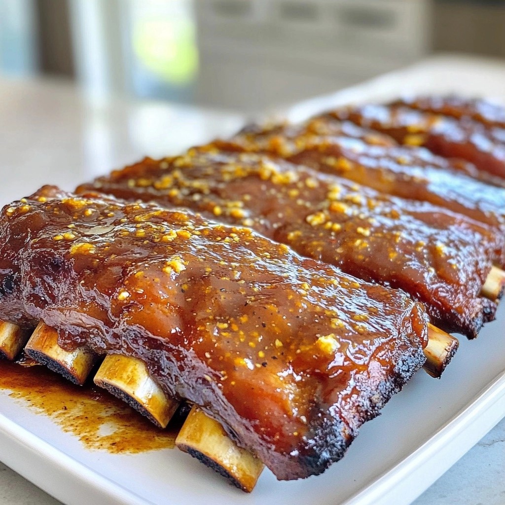 Tender BBQ Smoked Beef Ribs with Spice Rub Delight