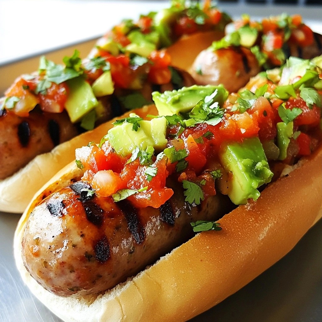 Grilled Pepper Jack Turkey Sausages Flavorful Recipe