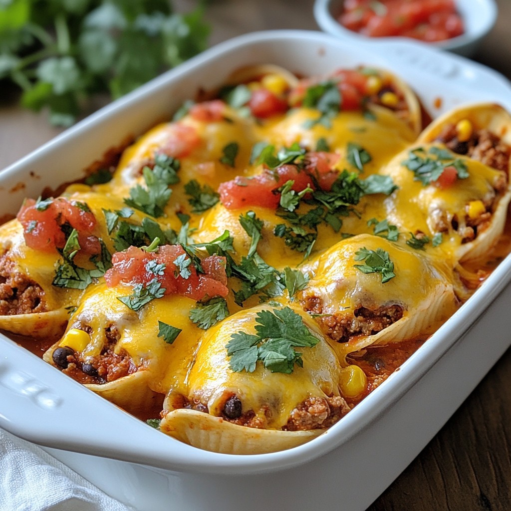 Cheesy Taco Stuffed Shells Flavorful Family Meal