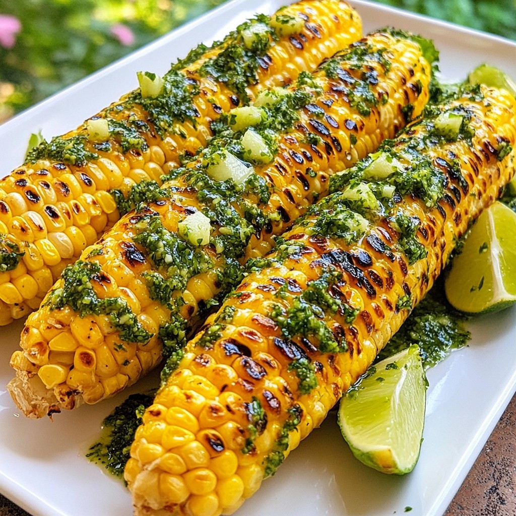 Savory Grilled Corn on the Cob Deliciously Simple Dish