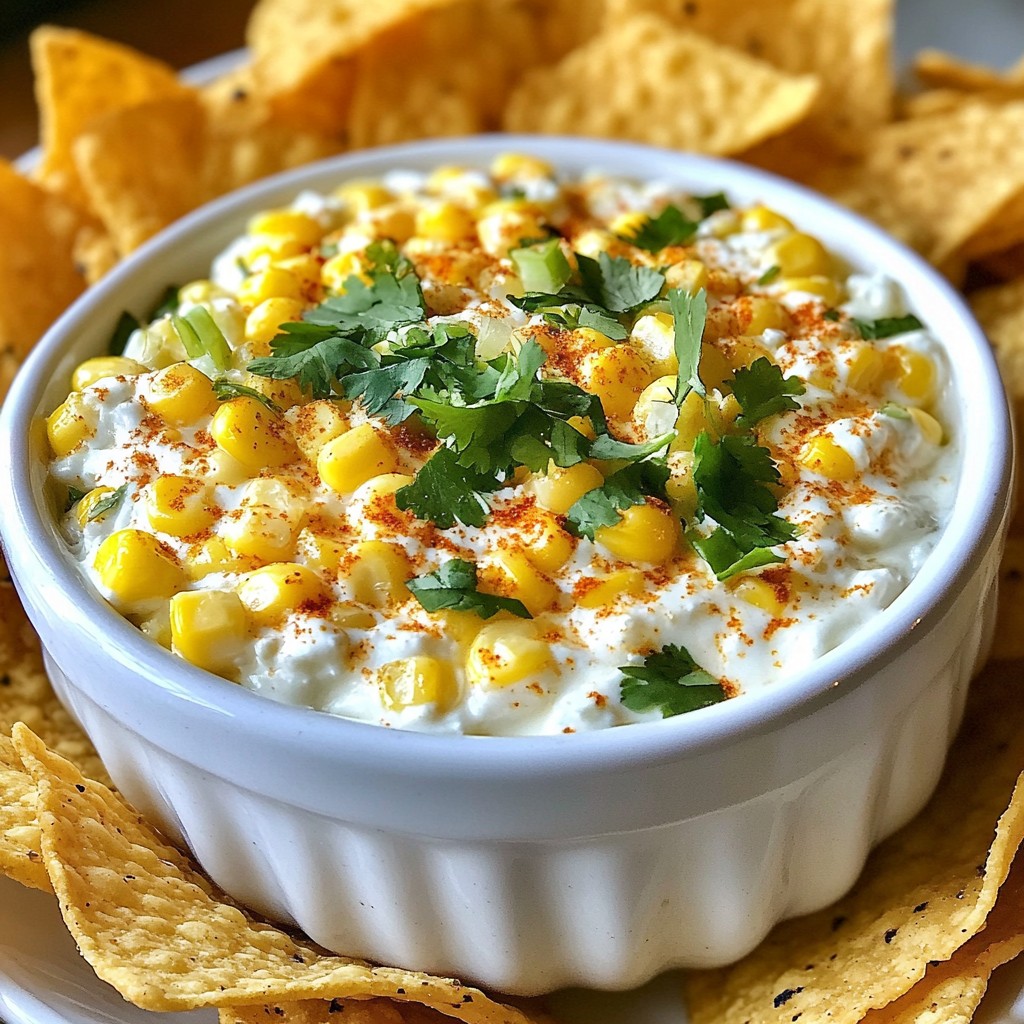 Mexican Street Corn Dip Flavorful Party Delight