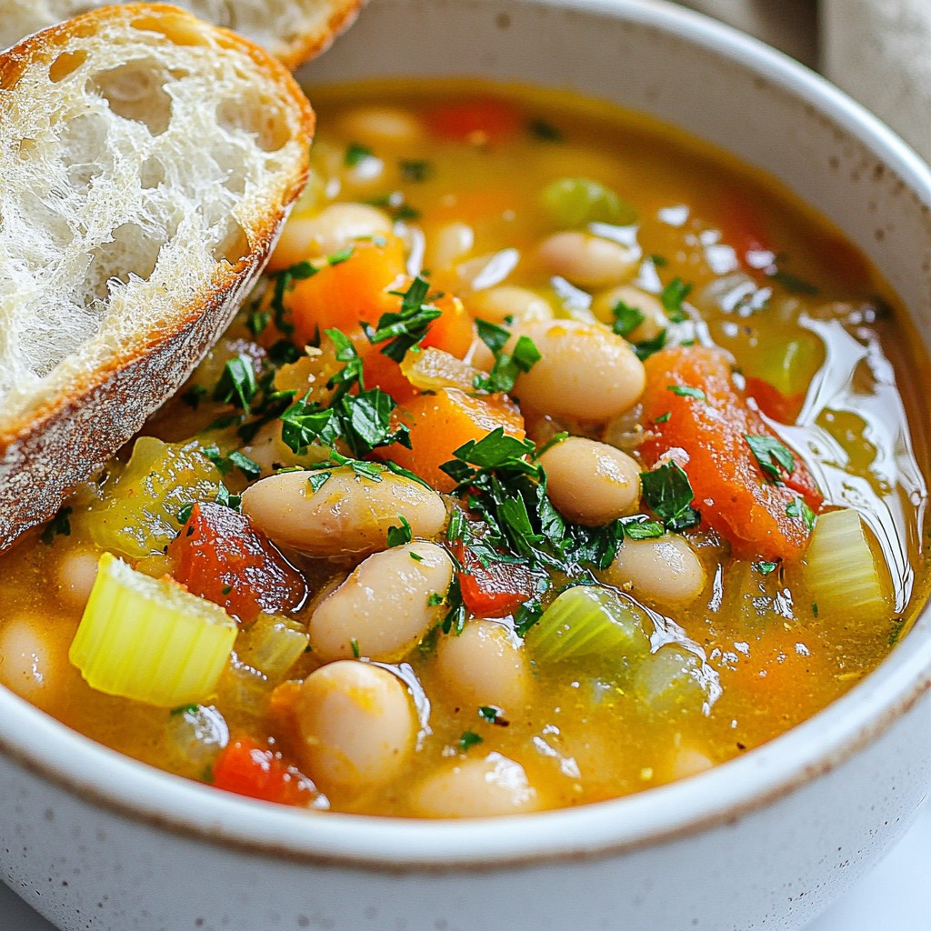 Tuscan White Bean Soup Comforting and Hearty Recipe