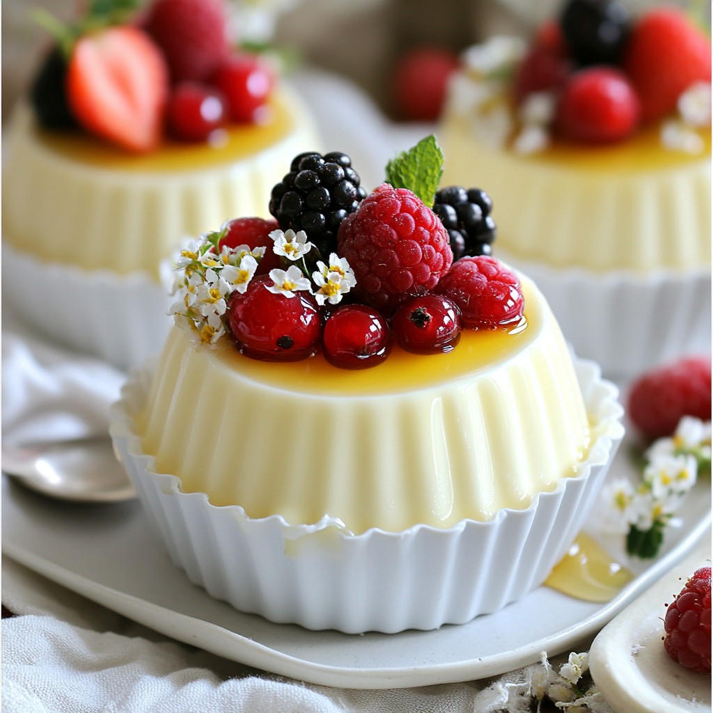 Vanilla Bean Panna Cotta Delightful and Simple Recipe