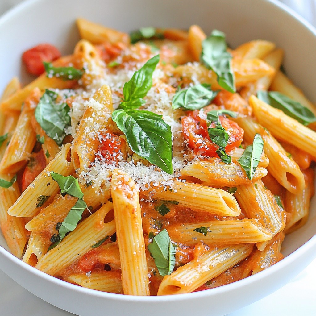 One Pot Creamy Tomato Basil Pasta Easy Dinner Guide