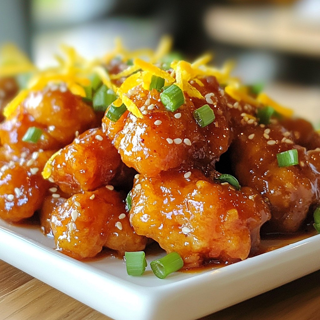 Crispy Orange Chicken Irresistible and Flavorful Dish