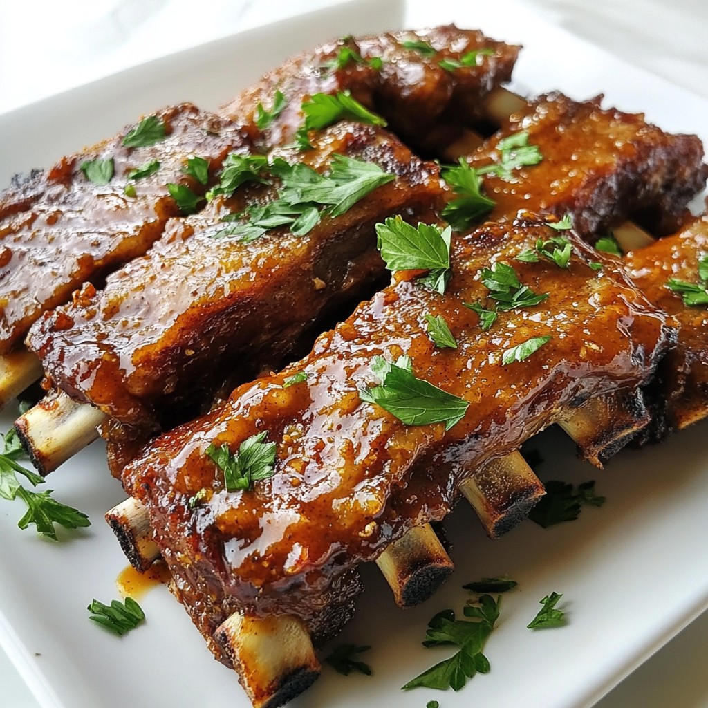 Sweet and Spicy BBQ Lamb Ribs Flavorful Cooking Guide