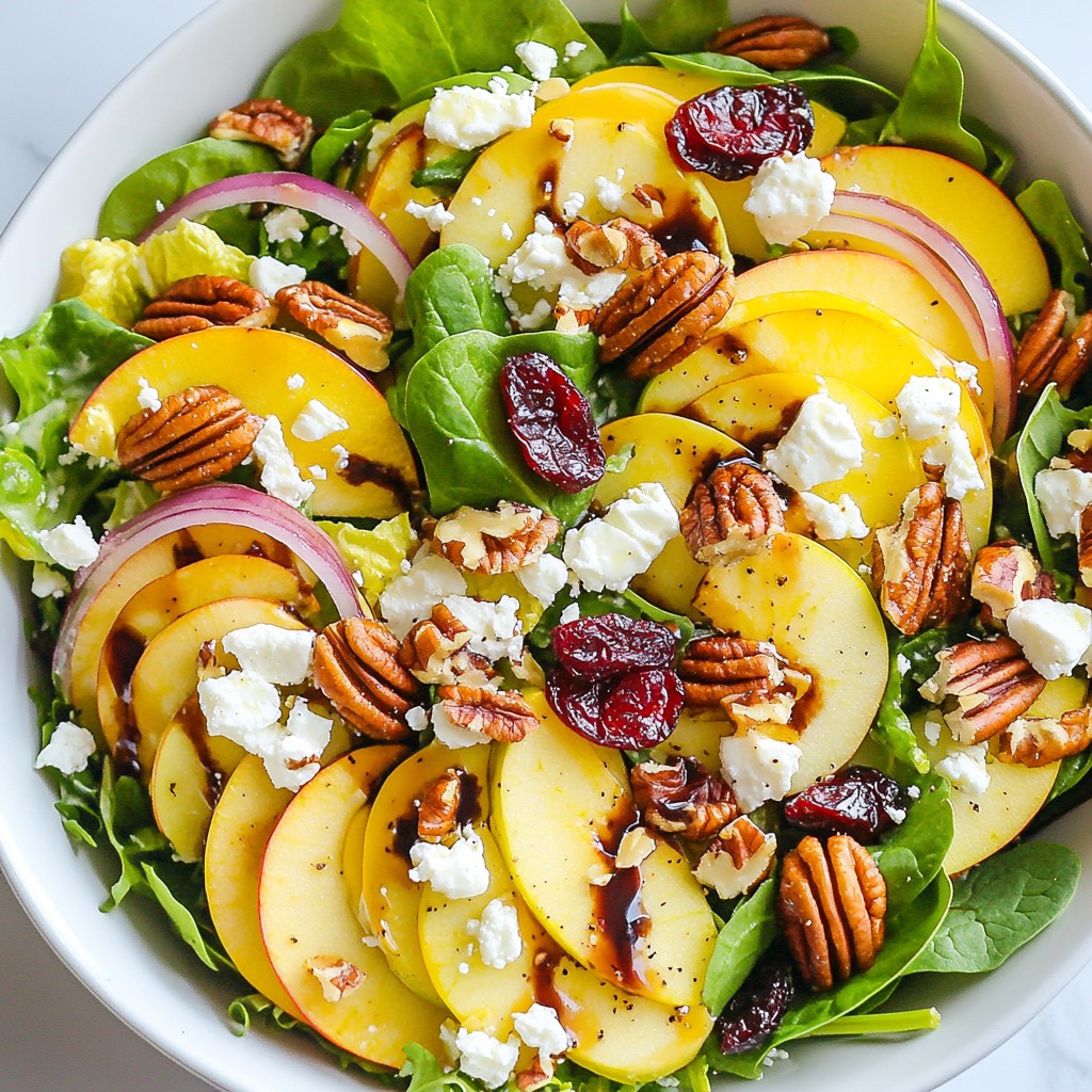 Apple Pecan Harvest Salad Flavorful and Fresh Delight