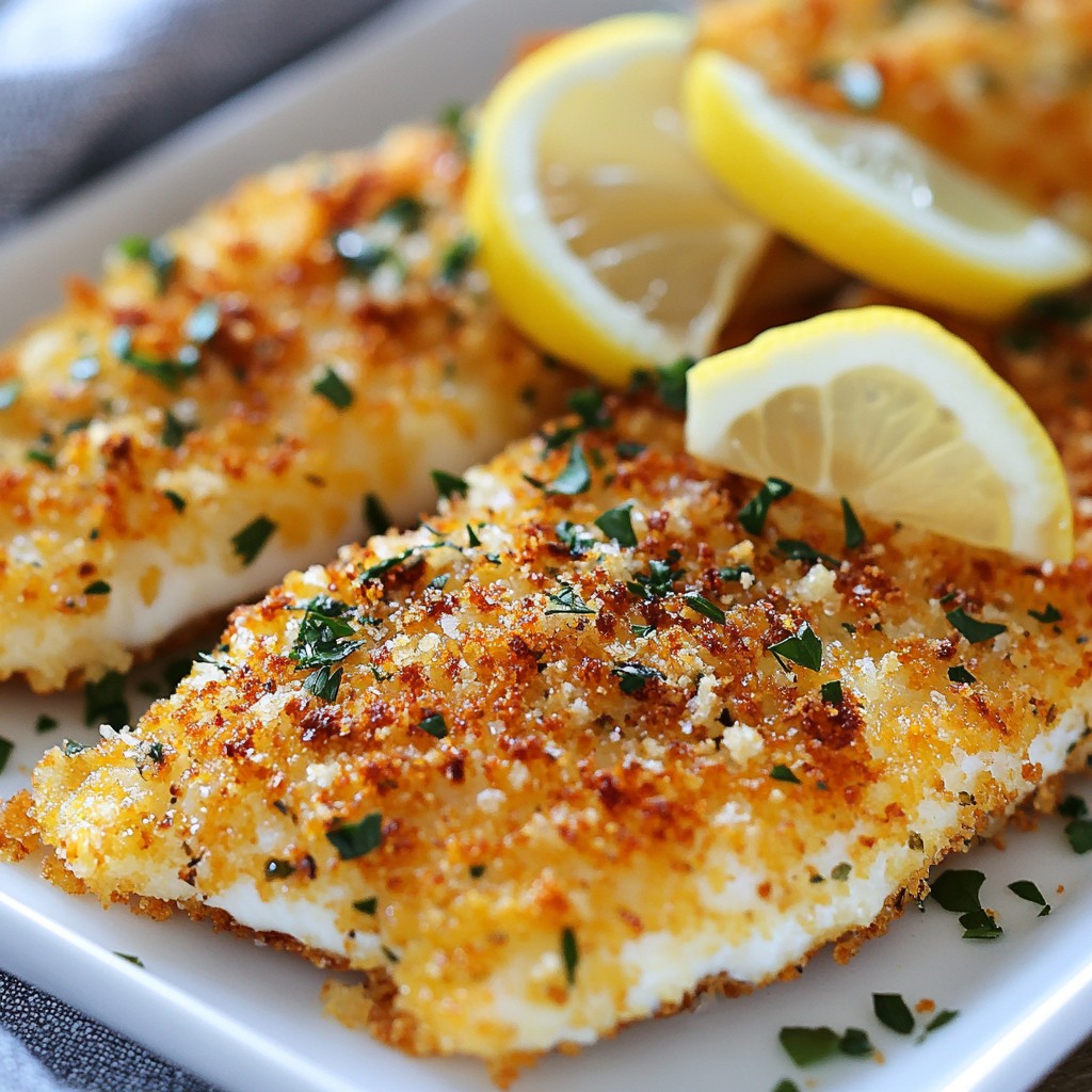 Parmesan Crusted Tilapia Flavorful and Easy Recipe