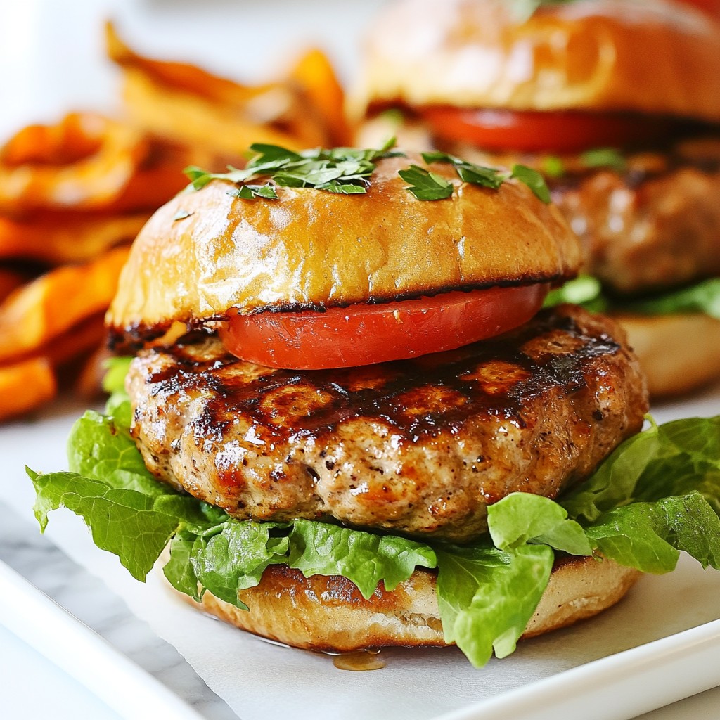 Juicy Grilled Turkey Burgers Savory and Simple Recipe