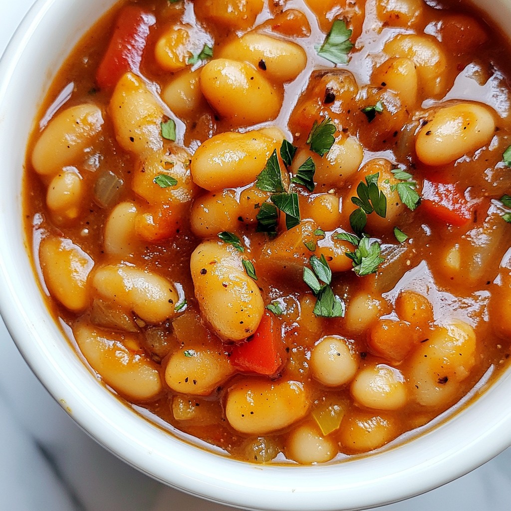 Smokey BBQ Baked Beans Flavorful and Cozy Dish