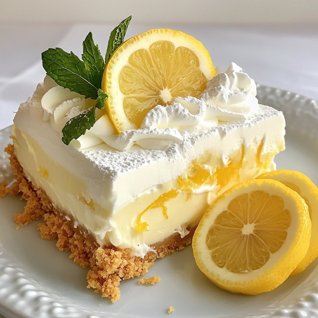 No-Bake Lemon Icebox Pie Tangy and Refreshing Treat