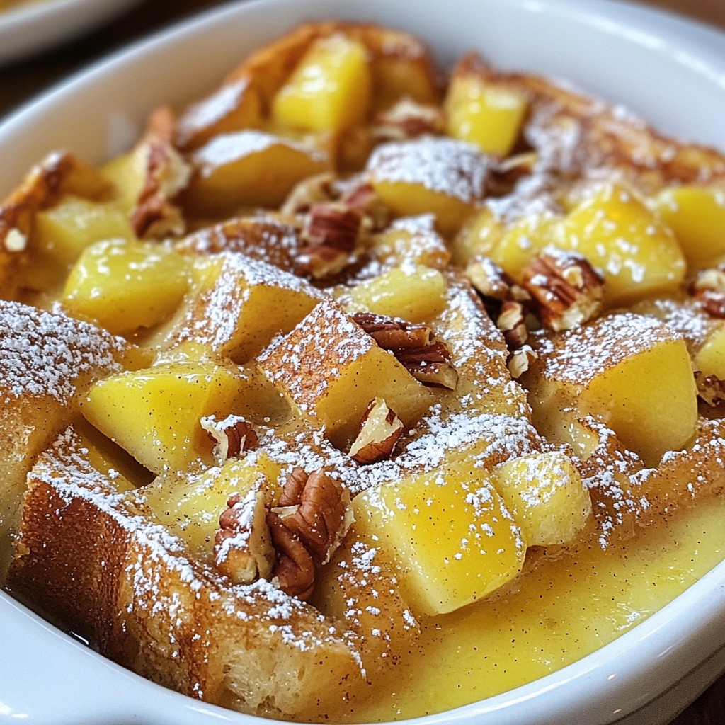 Apple Cinnamon French Toast Bake Delightful Breakfast Dish