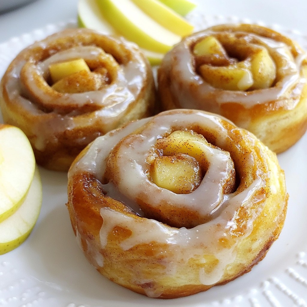 Apple Pie Cinnamon Rolls Delightful and Flavorful Treat