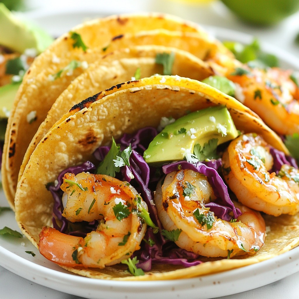 Cilantro Lime Shrimp Tacos Delightful and Easy Recipe
