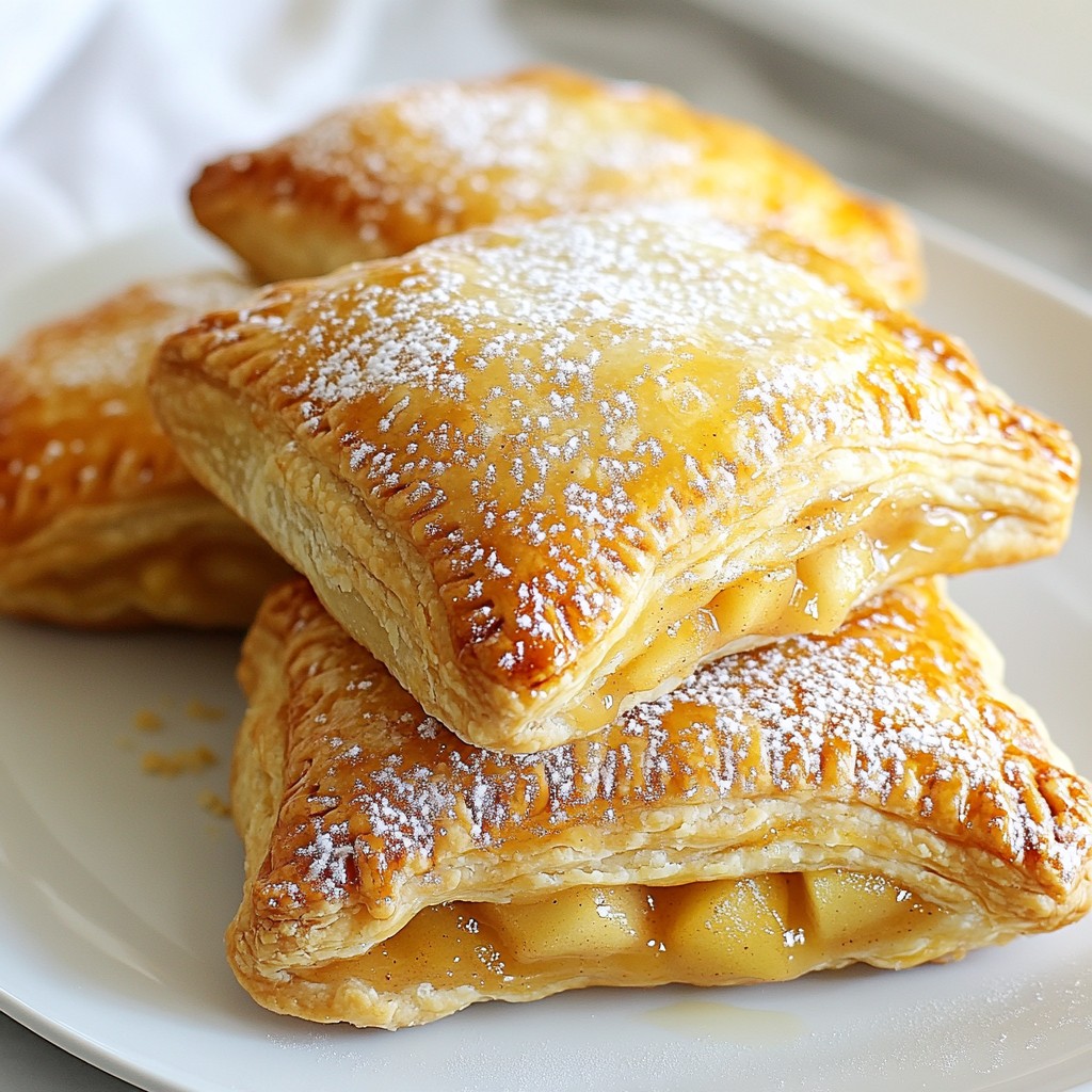Cinnamon Apple Hand Pies Flaky and Delicious Treat