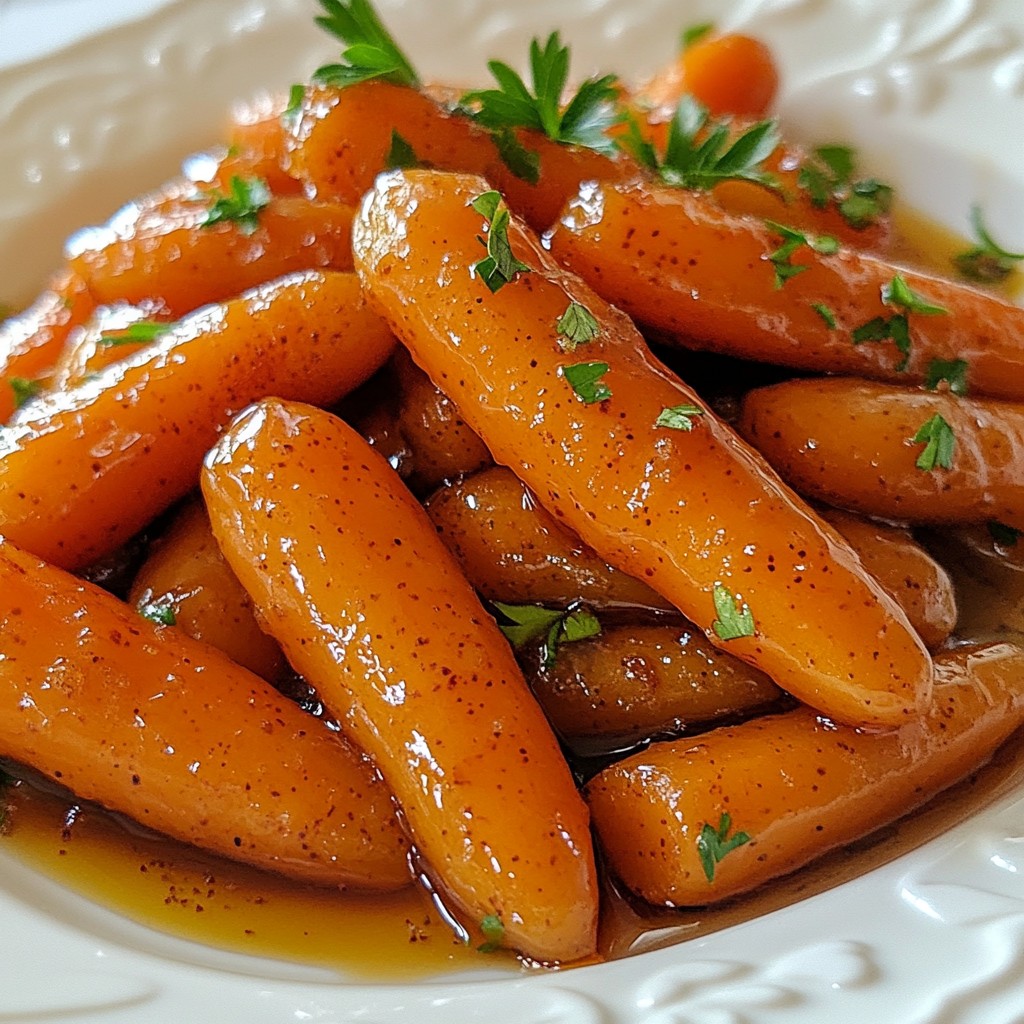 Maple Glazed Carrots Tasty Side Dish Recipe