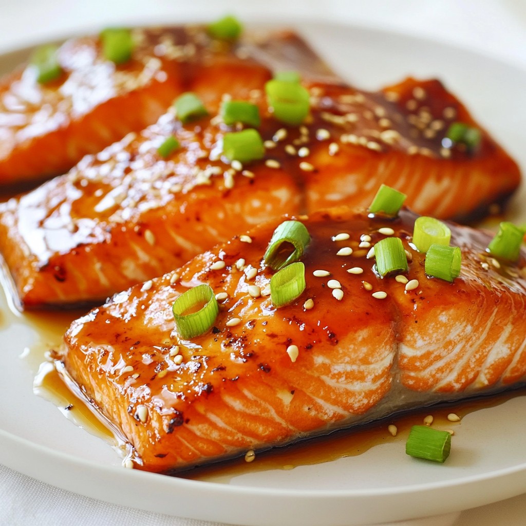 Honey Soy Glazed Salmon Savory and Easy Recipe