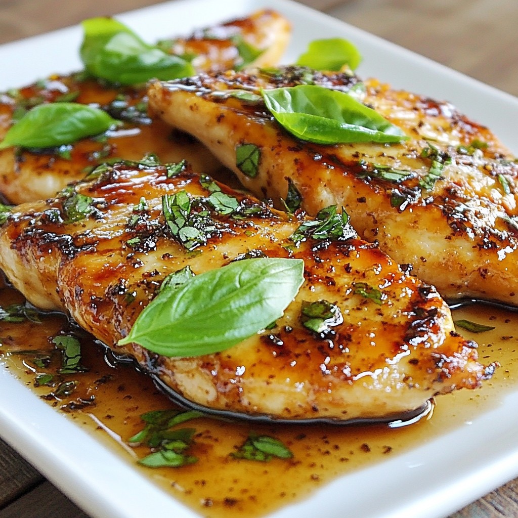 Balsamic Glazed Chicken Simple and Flavorful Meal