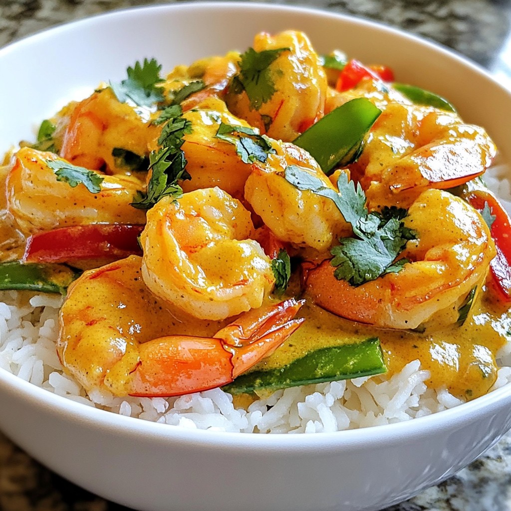 Coconut Shrimp Curry Flavorful and Simple Delight
