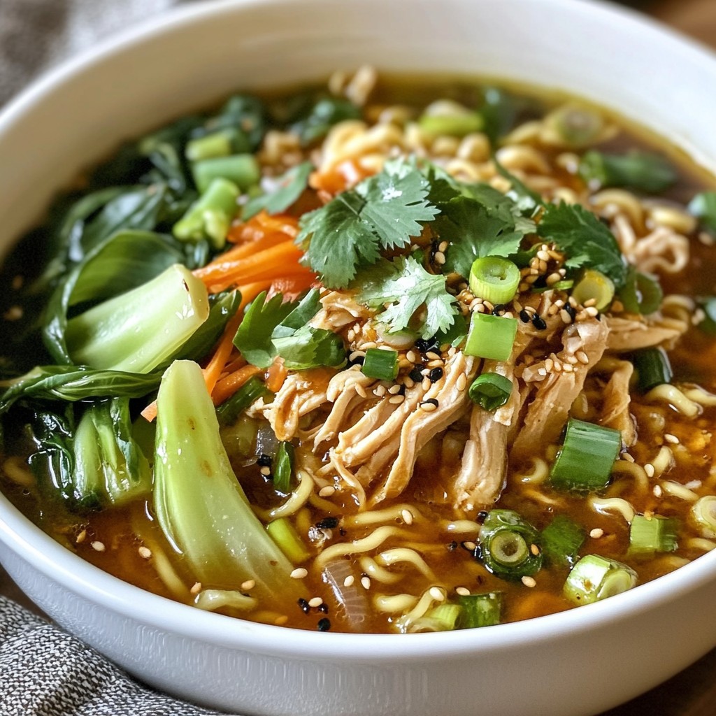 Spicy Sesame Chicken Ramen Flavorful and Easy Recipe