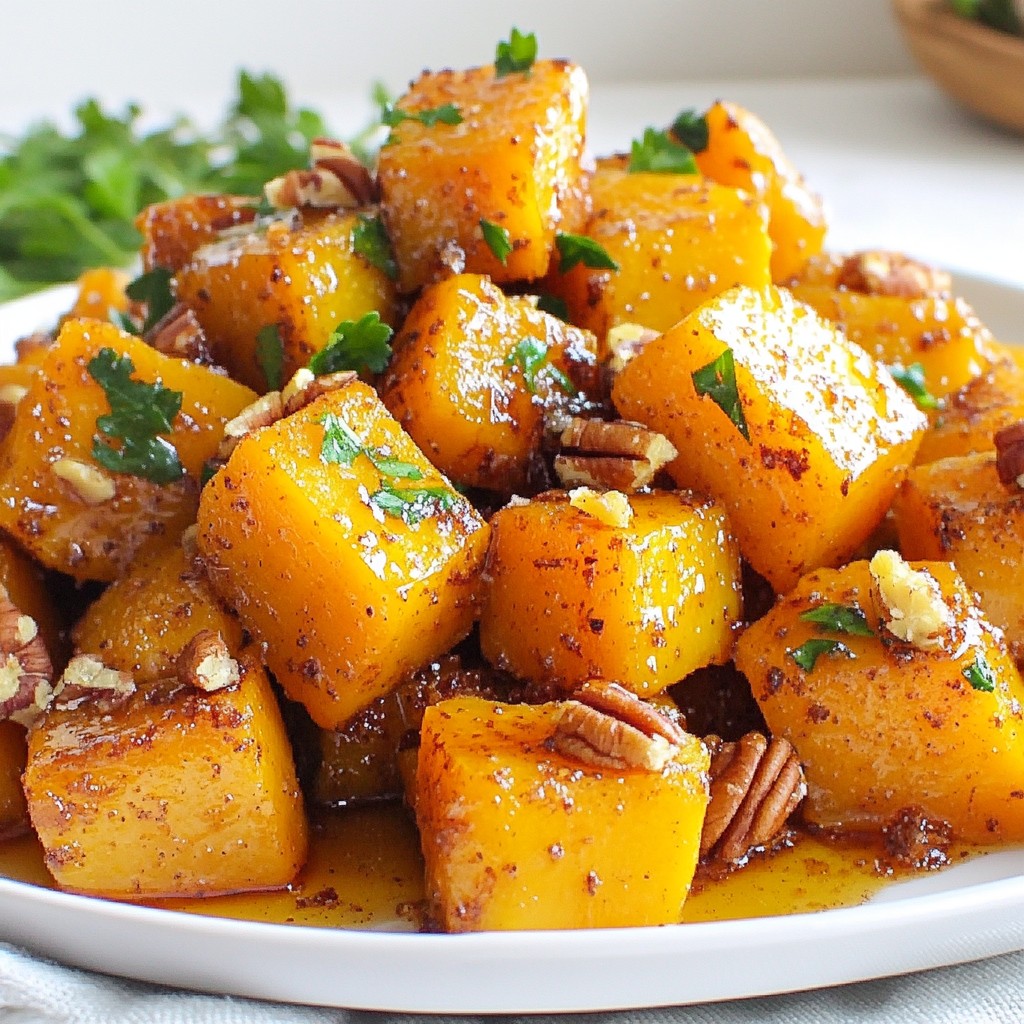 Roasted Maple Butternut Squash Flavorful and Easy Dish