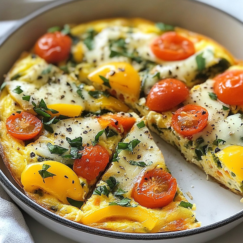 Veggie Breakfast Frittata Flavorful and Easy Recipe