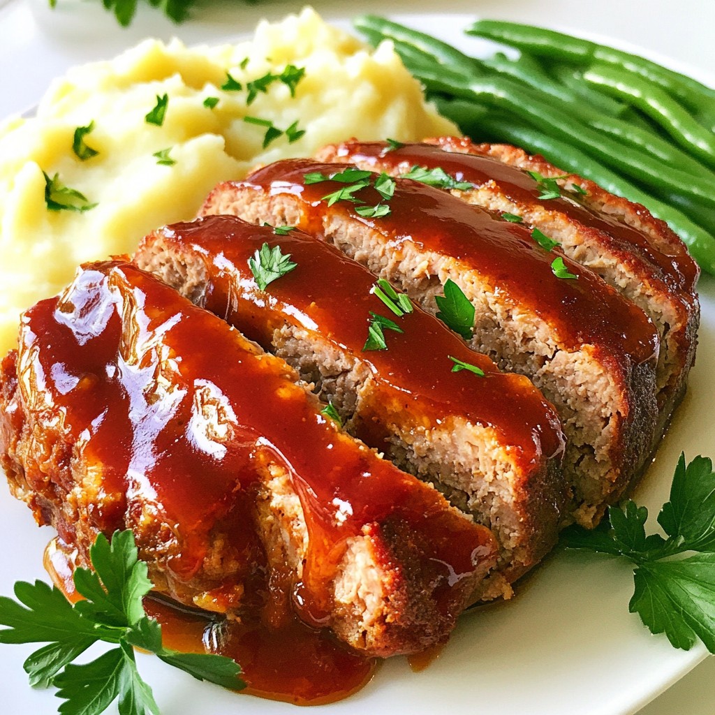 Maple Glazed Turkey Meatloaf Simple and Tasty Recipe