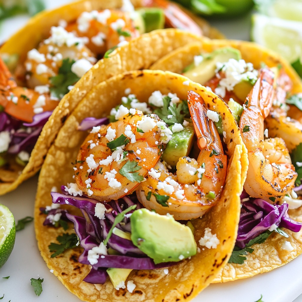 Cilantro Lime Shrimp Tacos Fresh and Flavorful Meal