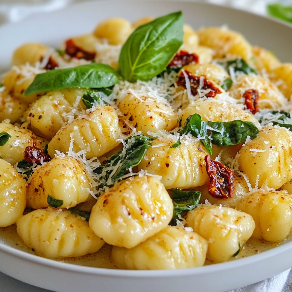 Creamy Sun-Dried Tomato Gnocchi Wholesome Delight