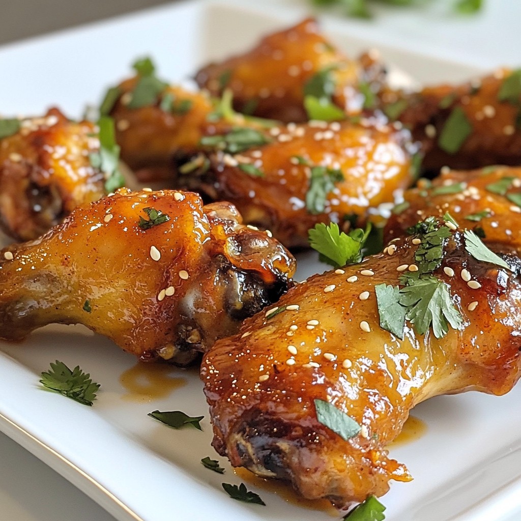 Honey Chipotle Chicken Wings Delicious and Easy Recipe