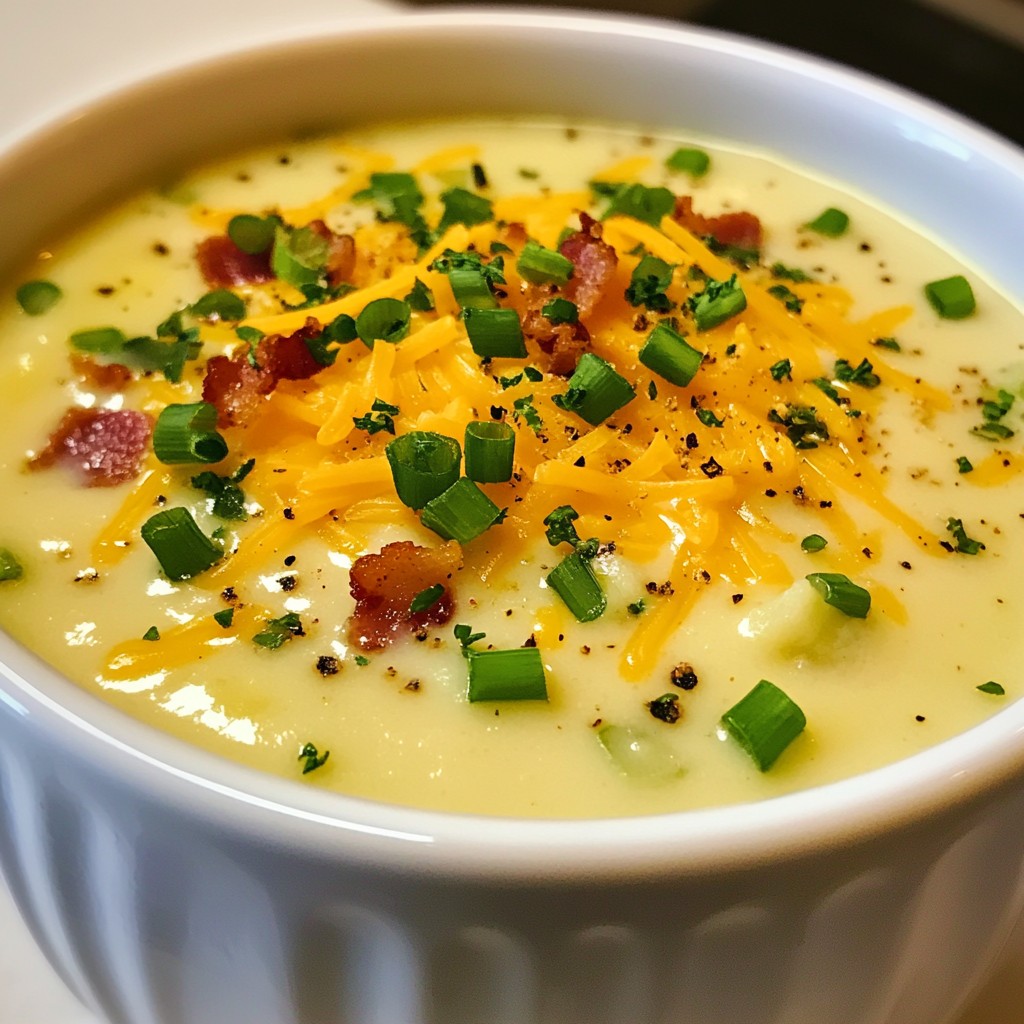 Loaded Baked Potato Soup Rich and Creamy Delight