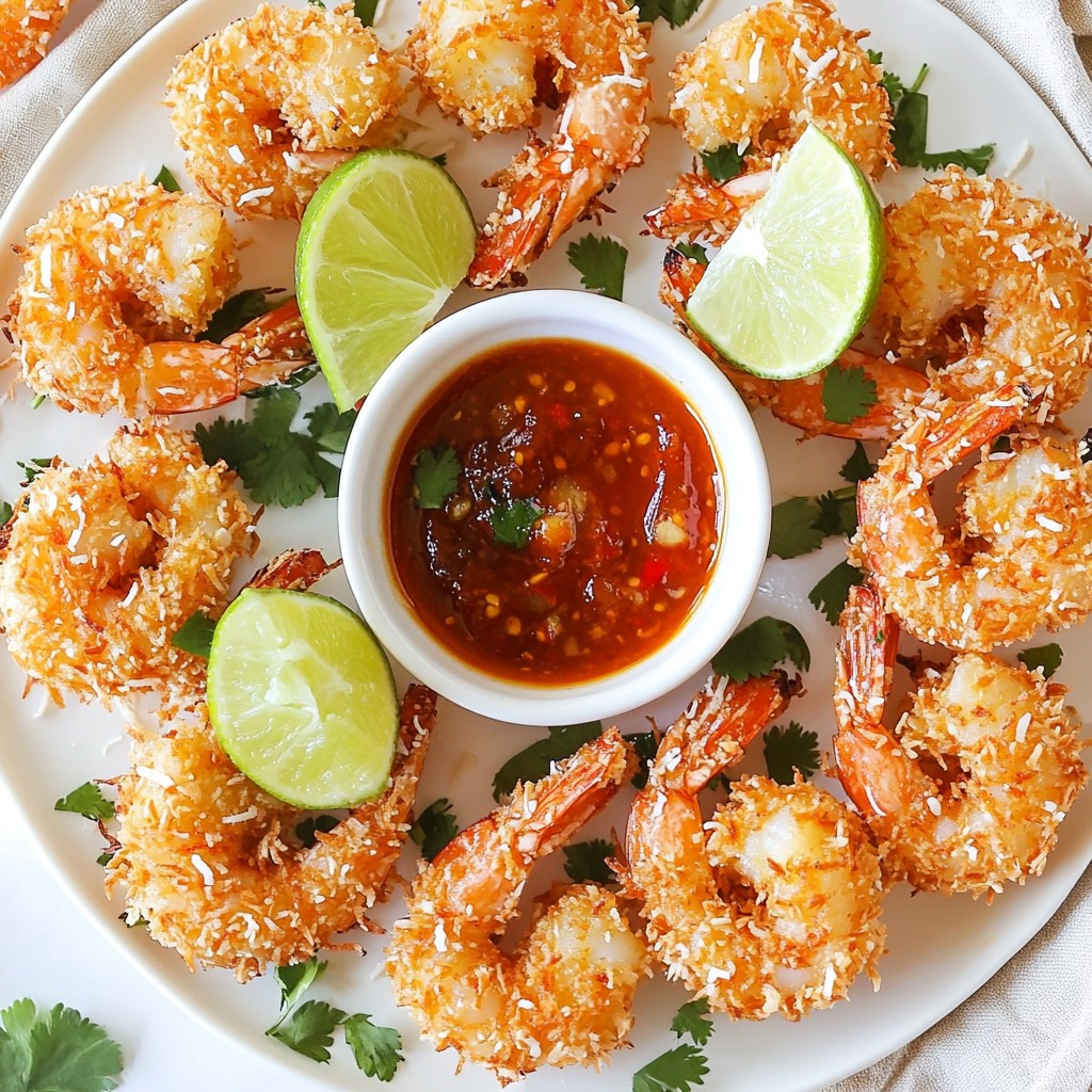 Coconut Shrimp with Sweet Chili Sauce Delightful Recipe