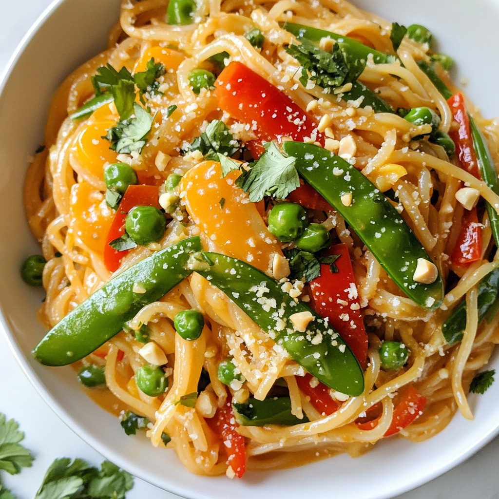 Spicy Thai Peanut Noodles Flavorful and Easy Recipe