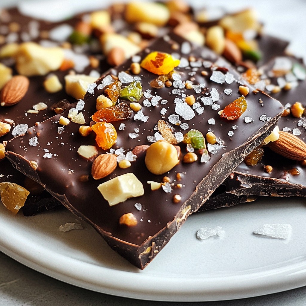 Dark Chocolate Sea Salt Bark Irresistible Snack Idea