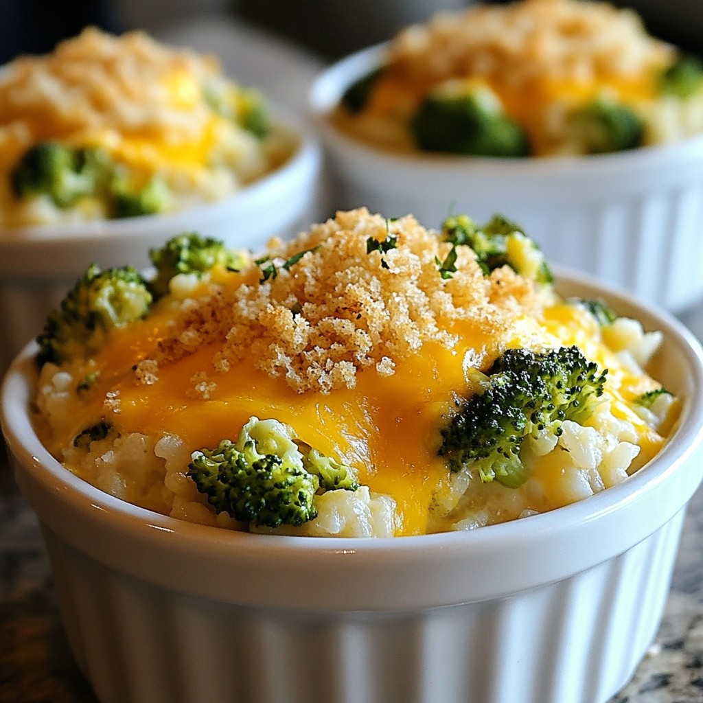 Cheesy Broccoli Rice Casserole Easy and Delicious Meal